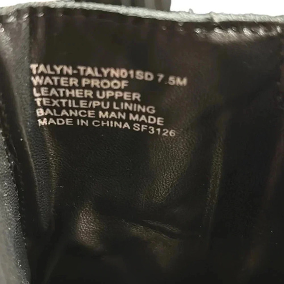 Blondo  ankle boots,women leather,Taylyn Black suede,chunky heels,waterproof 7.5 - Picture 5 of 13